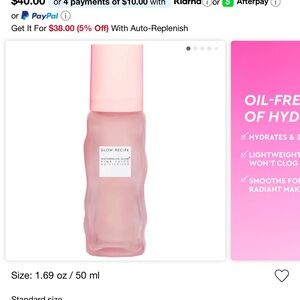 Glow Recipe Watermelon Glow Hydrating Pink Serum